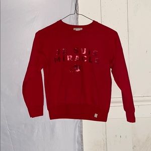 Red Girls Sweatshirt